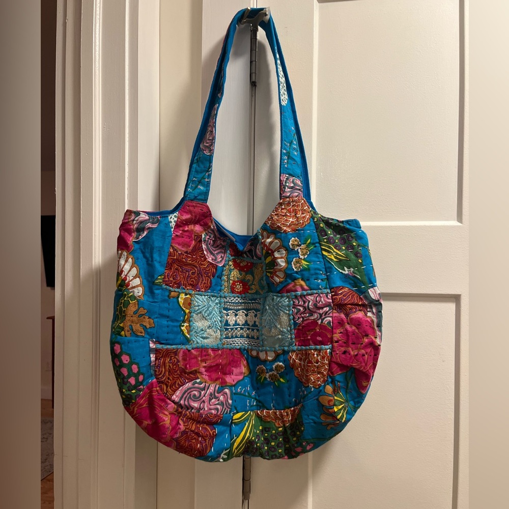 Tribe Azure tote bag